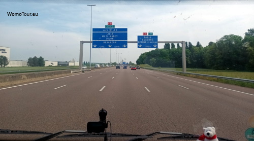 Autobahn nach Metz3 W